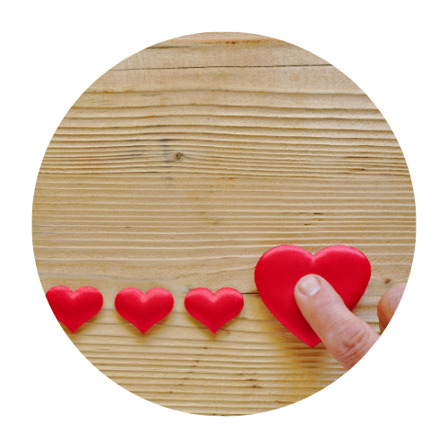 Red hearts – Port Townsend Realtor referral testimonial