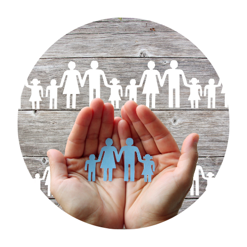 Hands holding paper family – Port Townsend home seller testimonial